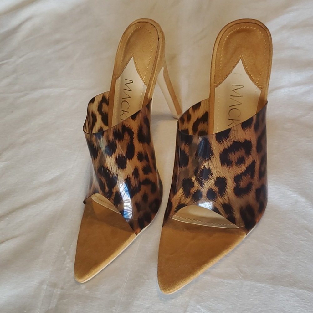 🔥MackinJ Women's Size 9 Sexy Cheetah Heels